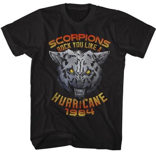 Scorpions Wolf T-Shirt - Black Unisex T-Shirt XXXXL