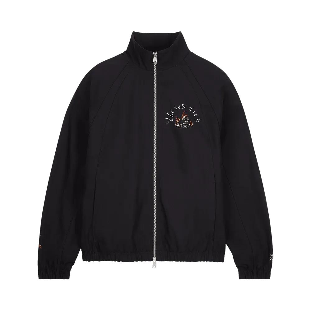 Travis Scott X Jordan Woven Jacket Black