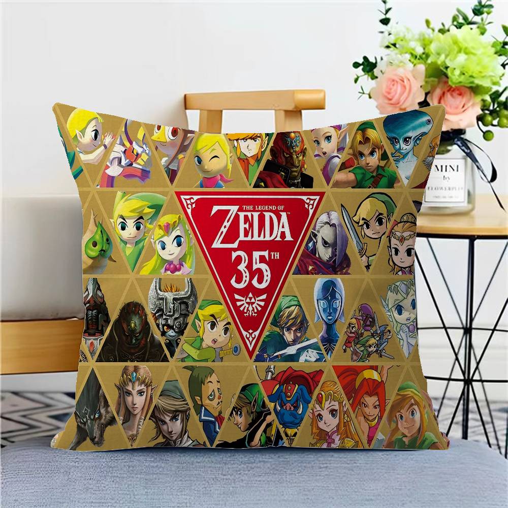 Die Legende von Z-Zelda Spiel Kissenbezug Zoll Bauernhausdekor Heim Überwurf Kissenbezüge für Couch Dekorationen