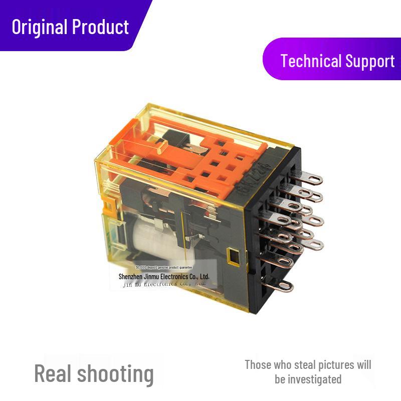 Original IDEC Izumi Relay RU4S-A24, 24VAC, 4 Form C, 14-Pin