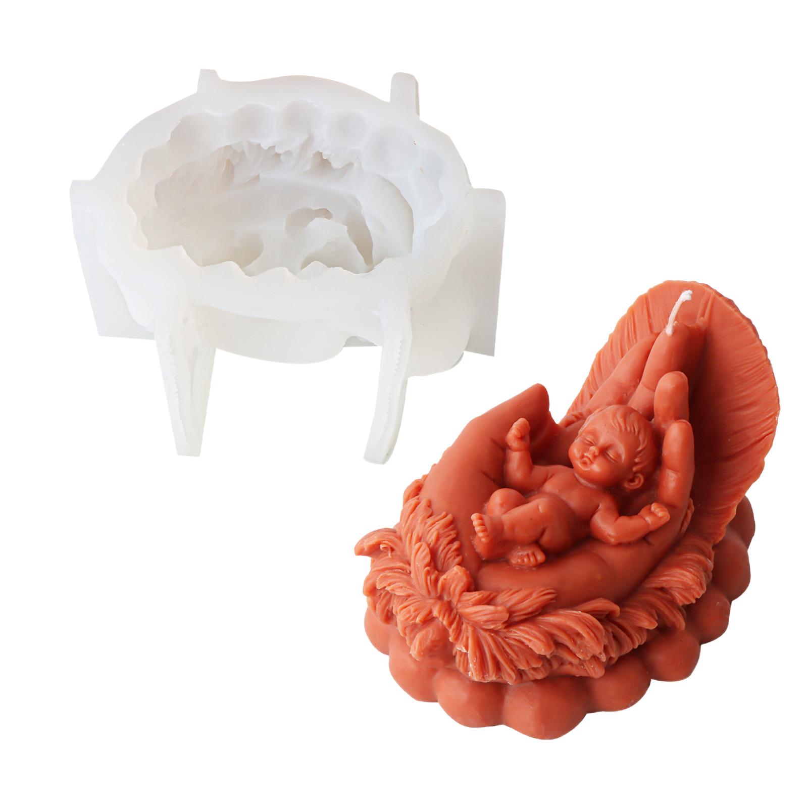 

Уникальная силиконовая форма, формы для ароматерапии, милая детская форма, силиконовая форма для свечей, формы для рукоделия, подходящие для изготовления свечей A