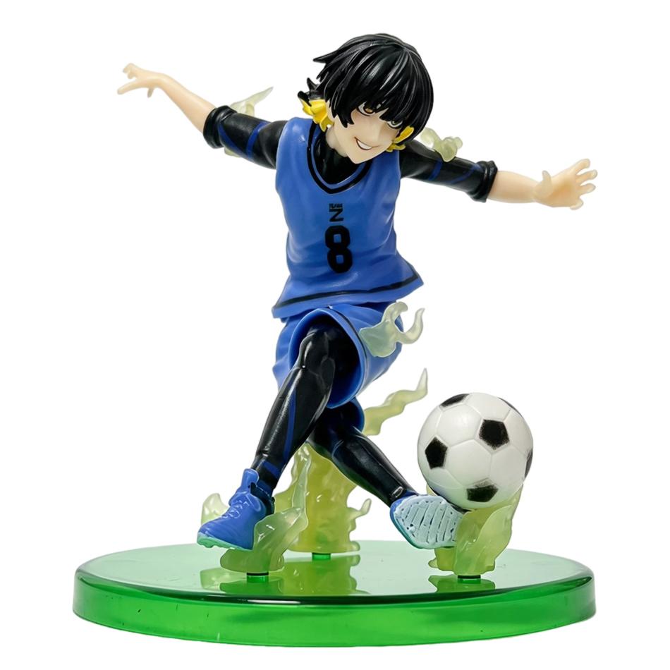Blue Prison Anime Figurine Seishirō Nagi Meguru Bachira Yoichi Isagi Reo Mikage Figurine PVC Model Anime Peripheral Toy Ornament