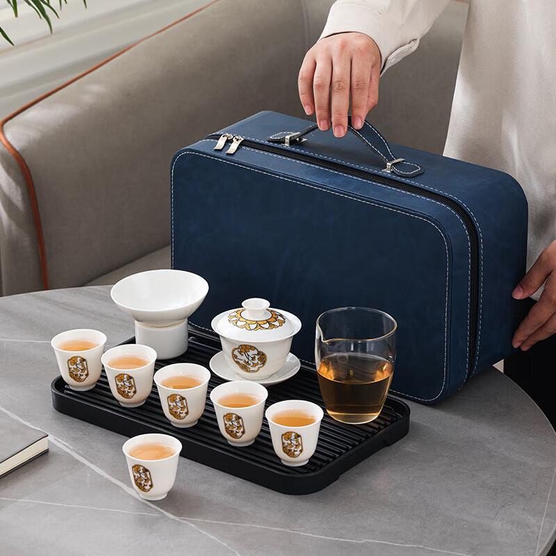 

Hongyu Elegant 11-Piece Ceramic Tea Set