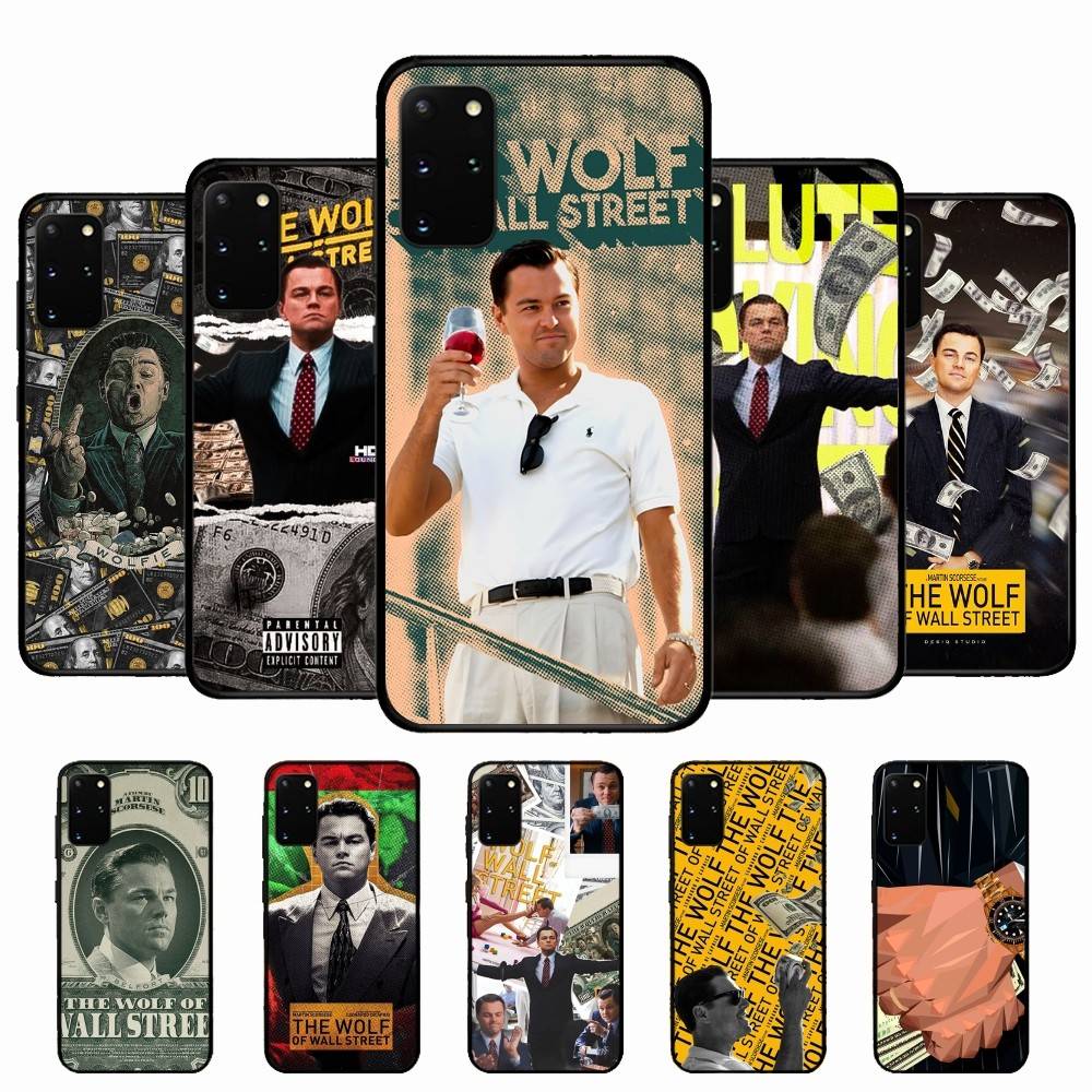 Classic Movie W-Wolf Of W-Wall S-Street Phone Case For Samsung S 24 Fe 25 Ultra Plus 20 Lite 21 30 22 23 24 22 Ultra 5G Fundas
