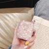 Diamond Studded Earphone Case, Water Diamond Earphone Case with Diamond Earphone Protective Cover, Apple Airpods Diamond Sticker Protective Case