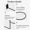Wall-Mounted Helmet Hanger Display Rack Black White Storage Helmet Display Stand  Storage Display