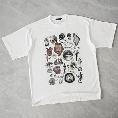 Streetwear Funny Graphic Tričko Bavlněné tričko Unisex Top Trička Tričko Léto Tričko s krátkým rukávem