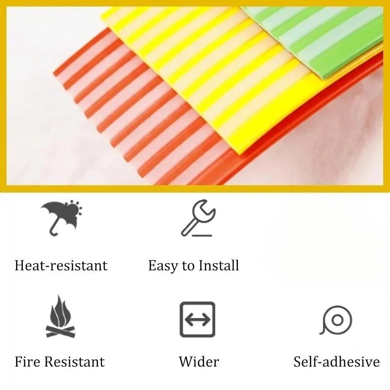1Roll 5cmx1M Glow in The Dark Anti Slip Tape, PVC Non Slip Strips with Luminous Stripe, Stair Edge Protector for Indoor