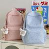 Schoolbag Japanese College Style, Large Capacity, High Value, Cute Stars, Junior High School Students, Schoolbags, Commuting Backpacks, Women