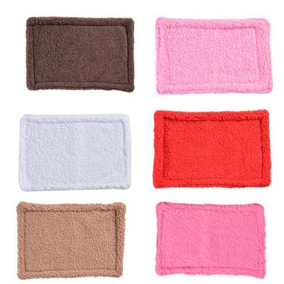 Warm Lambswool Sleeping Pad for Hamsters, Chinchillas, and Rabbits