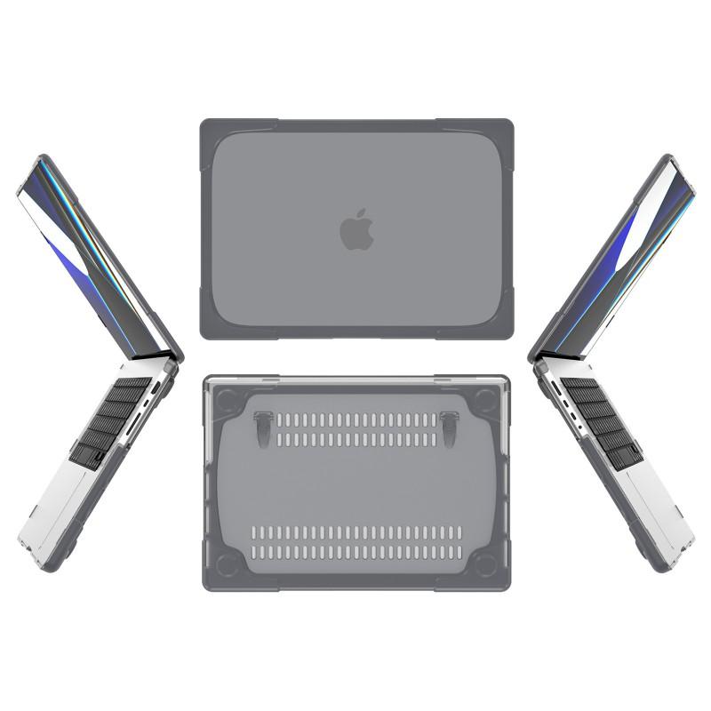 MacBook Pro 16 Air 13 Protective Case With Cooling Stand PC Shell Shockproof Cover Laptop