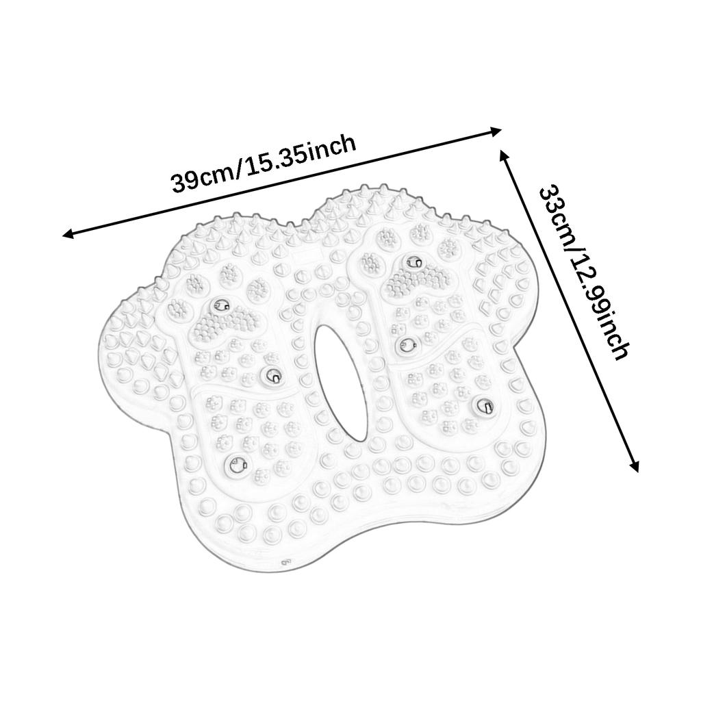 Foot Massager Mat Inflatable Pressure Point Pad for Running Indoor Traveling,Inflatable Foot Acupressure Plate HOME Office