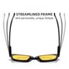for Men for Women's Fashion Full Frame Blue Ray Blocking Night Vision Eyeglasses Outdoor Riding Driving Eye Protection Night Vision Eyeglasses