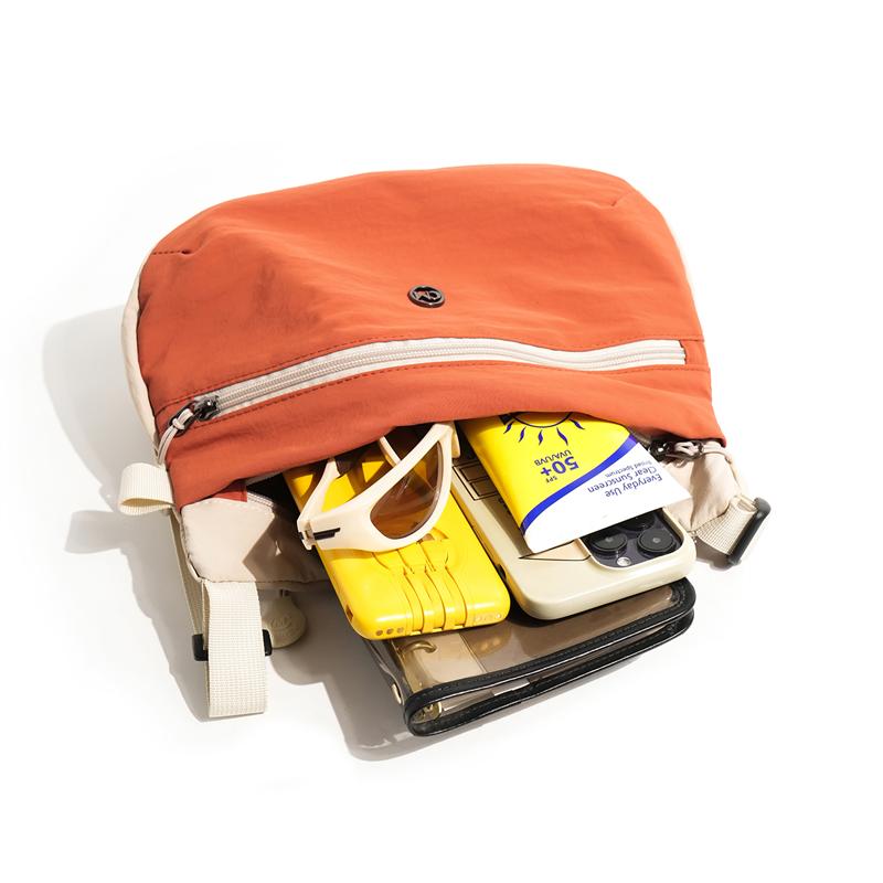 Axelväska Lättviktig Stor Kapacitet Nylon Crossbody-väska