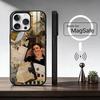 Custodia per telefono con attore Jonathan B-Bailey per iPhone17,16,15,14,13,12,11 Plus,Pro Magnetica con Ricarica Wireless Magsafe