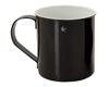 GLOCAL STANDARD PRODUCTS Swallow Mug Made In Stylish Enamel Coffee Cup for Outdoors and Camping (Black/Large/400ml) Japan, (Heat-Resistant, Fire-Safe,