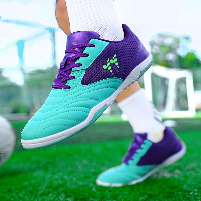 High-Quality New Men Football Boots Grass High-Top Futsal Sneakers Soccer Shoes Non-Slip Match Indoor - Outdoor Sports