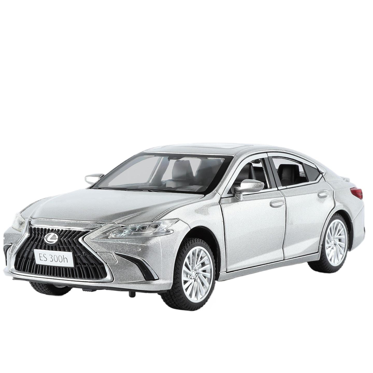 

1/24 Benz ES300h Coupe Alloy Car Model Diecast Metal Luxy Vehicles Car Model Simulation Sound and Light Collection Childrens Toy Gift серебряный
