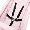 Cradle - bouncer - baby swing - for home and garden VELVET - PINK