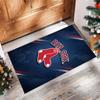Boston Red Sox Crystal Velvet Carpet Soft Anti?Slip Floor Mat Comfortable Home Living Room Bedroom Decor Rug