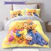 Eeyore and Tigger & Winnie The Pooh Print Bedding Set, Warm and Cozy, The Perfect Choice To Decorate A Child's Bedroom.