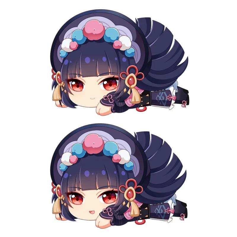 Genshin Impact Plush Pillow Anime Plushie Sofa Cushion Paimon Amber Lumine Keqing Klee Barbara Cartoon Stuffed Toy Birthday Gift
