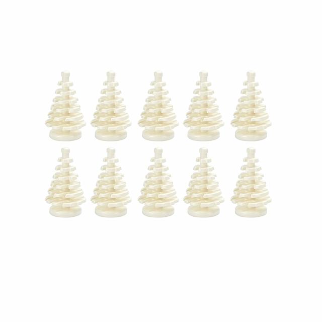 City Friend Accessories MOC Building Blocks Plant Bush Tree Flower Grass DIY House Parts Creative Bricks 3471 30176 32607 Toys