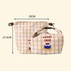 New Cartoon Print Lunch Bag Large Capacity Oil-proof Outdoor Picnic Bag Fresh-Keeping Portable Students Lunchbox Bag
