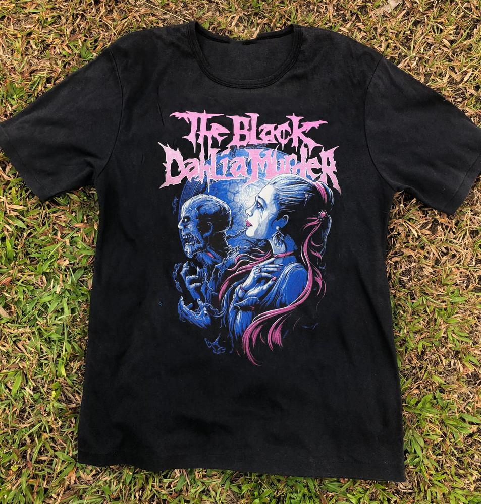 The Black Dahlia Murder Black T-Shirt Cotton Full Size Unisex Unisex T-Shirt M