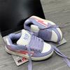 Girl powder retro small lightning bread shoes women's ins tide niche design sense skateboard shoes versatile casual shoes