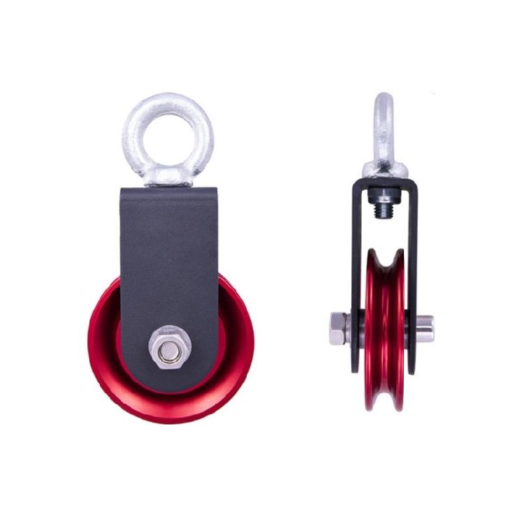 Wearproof Pulley Bearing Pulley Round Fitness Pulley Wheel Replacement Gym Cable Pulley Wheel Firm Bearing Pulley Wheel