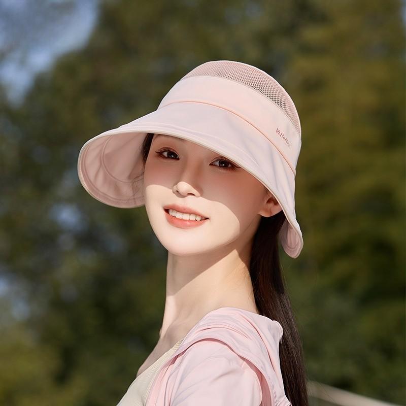Summer Sun Shield Hat For Women With Big Brim Lightweight Breathable Uv Protection Casual Style