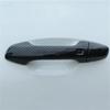 For Kia Seltos  - 2024 Carbon Fiber / Shiny Car Outside Door Pull Doorknob Handle Bowl Cover Trim ABS Exterior Accessories