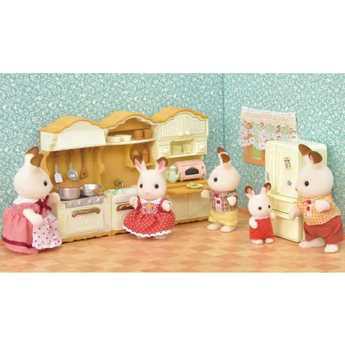 Sylvanian Families Furniture [Refrigerator Set] Car-422 ST Mark Certification For Ages 3 and Up Toy Dollhouse Sylvanian Families EPOCH