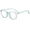 Transparent Computer Glasses Frame Women Men Anti Blue Light Square Eyewear Blocking Glasses Optical Spectacle Eyeglass Round