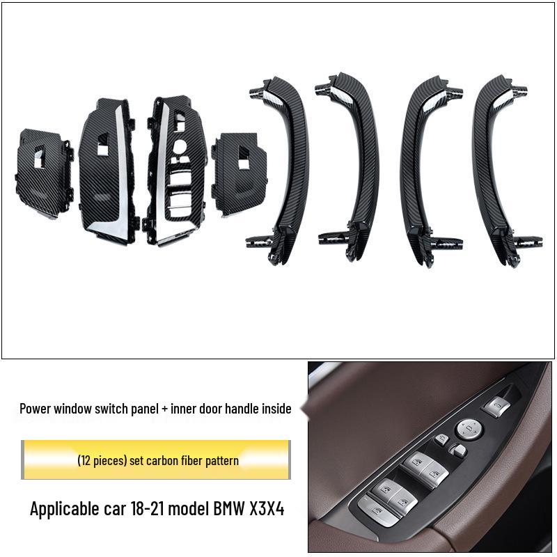 BMW X3/X4 (2018-2021) Door Interior Handle & Armrest Trim Kit