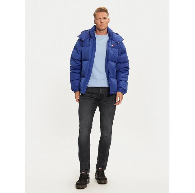 Пуховик Tommy Jeans Alaska DM0DM19537 синий Loose Fit