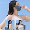 Cycling Ice Silk Face Mask Anti-UV Sun Protection Summer Unisex Adjustable Breathable Bandana Hunting Running Sport Mask Scarf