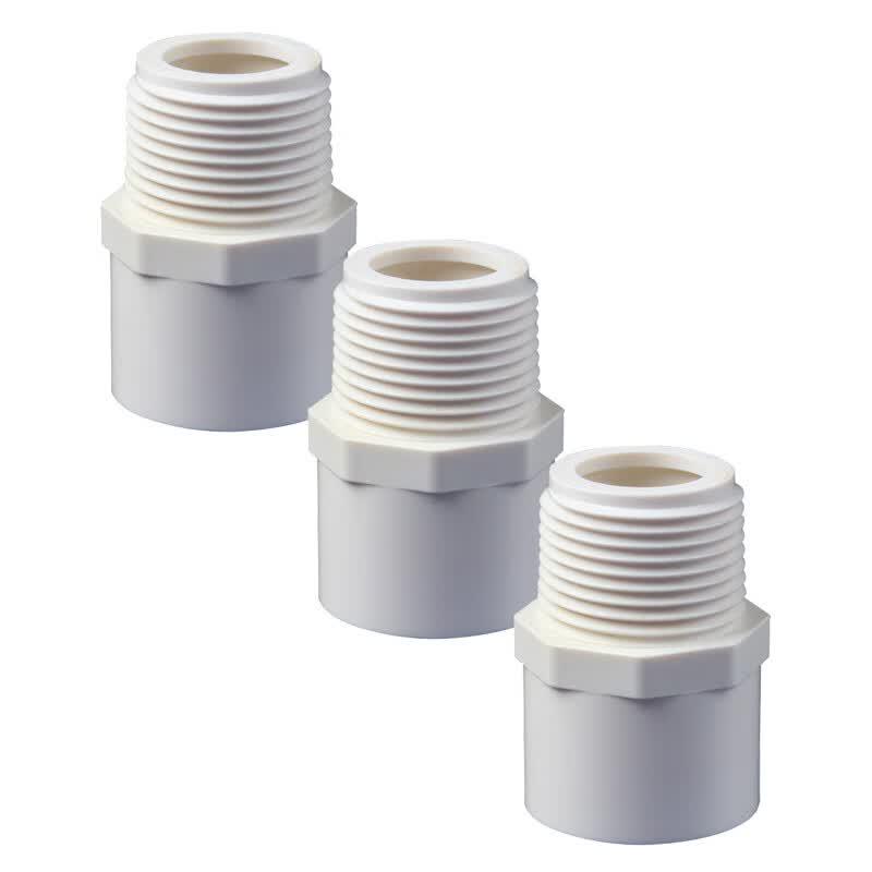 Xin Gong Pai PVC-U External Thread Water Pipe Connector