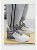 Men's Spring High-Top Casual Dad Sneakers - Trendy Thick-Soled White Korean-Style Running Shoes