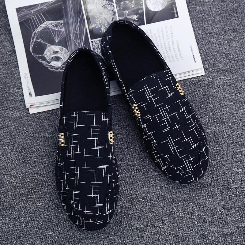 Fashion Summer Design Fashion Sport Shoes New Canvas Men's Casual Shoes Comfortable Non-slip Man Half Slippers Lightweight Walking Shoes