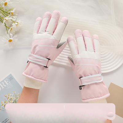 Skihandschuhe für Männer und Frauen Outdoor Winter Verdickt Winddicht Plus Samt Touchscreen Reiten Wasserspritzfest Kalt Warm Handschuhe