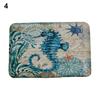 Octopus Whale Turtle Anti-slip Seahorse Bathroom Kitchen Mat Floor Home Decor
