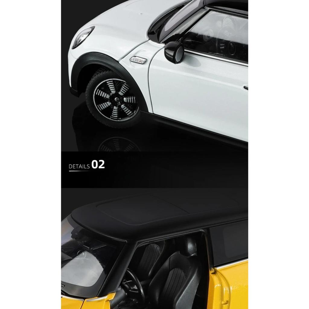 Offiziell lizenziertes Simulations-1/18-Maßstab BMW MINI Cooper Legierungsauto-Modell Sammlung Miniaturauto Freund Geschenk Spielzeugfahrzeug