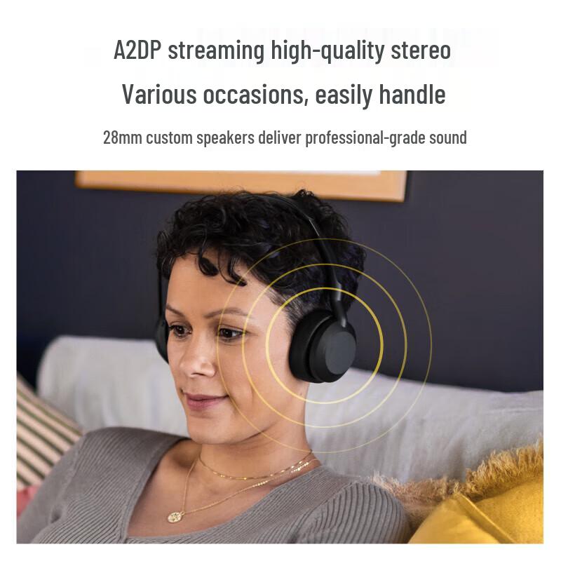 Jabra Evolve2 55 UC Noise-Cancelling Headset (CN version)