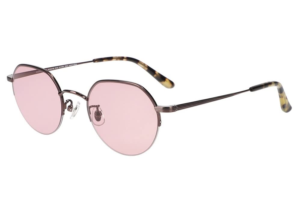 

Boston type sunglasses VINTAGE SUNGLASSES Metal stylish UV and [Zoff] frame, protection, men s women s [ZO222G01_44E1 ZO222G01-44E1 Brown]