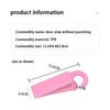 Safety Silicone Door Stopper Door Bottom Windproof Block Wedge Door Stopper Home Office Door Rear Retainer Anti-collision Pad