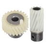 Zestaw 2 szt. kół zębatych do haka z tworzywa sztucznego do wału żelaznego do maszyn do szycia wielofunkcyjnych do użytku domowego