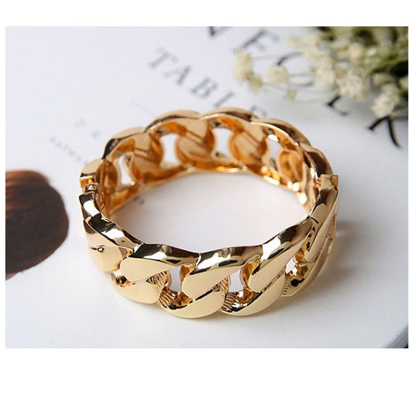 Exaggerated Metal Wide Bracelet, Women'S Bracelet, Personalized Bracelet, Hipster Punk Decorative Accessories