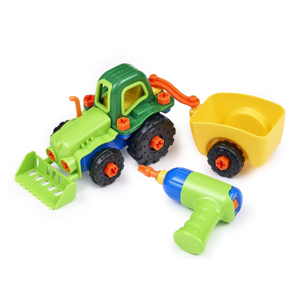 Bornelund EDU-TOYS Let's Make It! My First Tractor (Around 3 Years Old) EDJS030